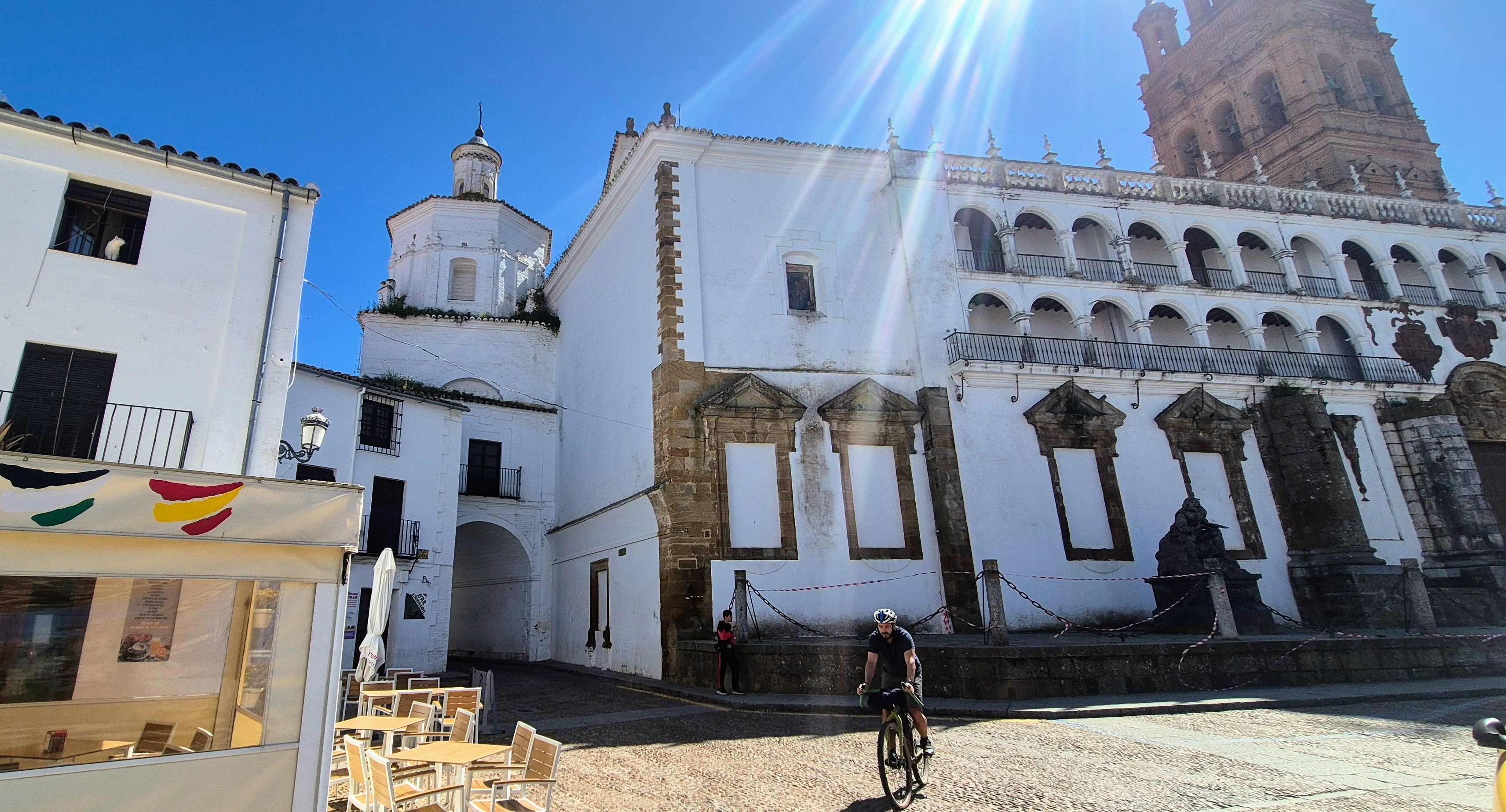 Llerena — Plaza Mayor y Convento de la Consolación
