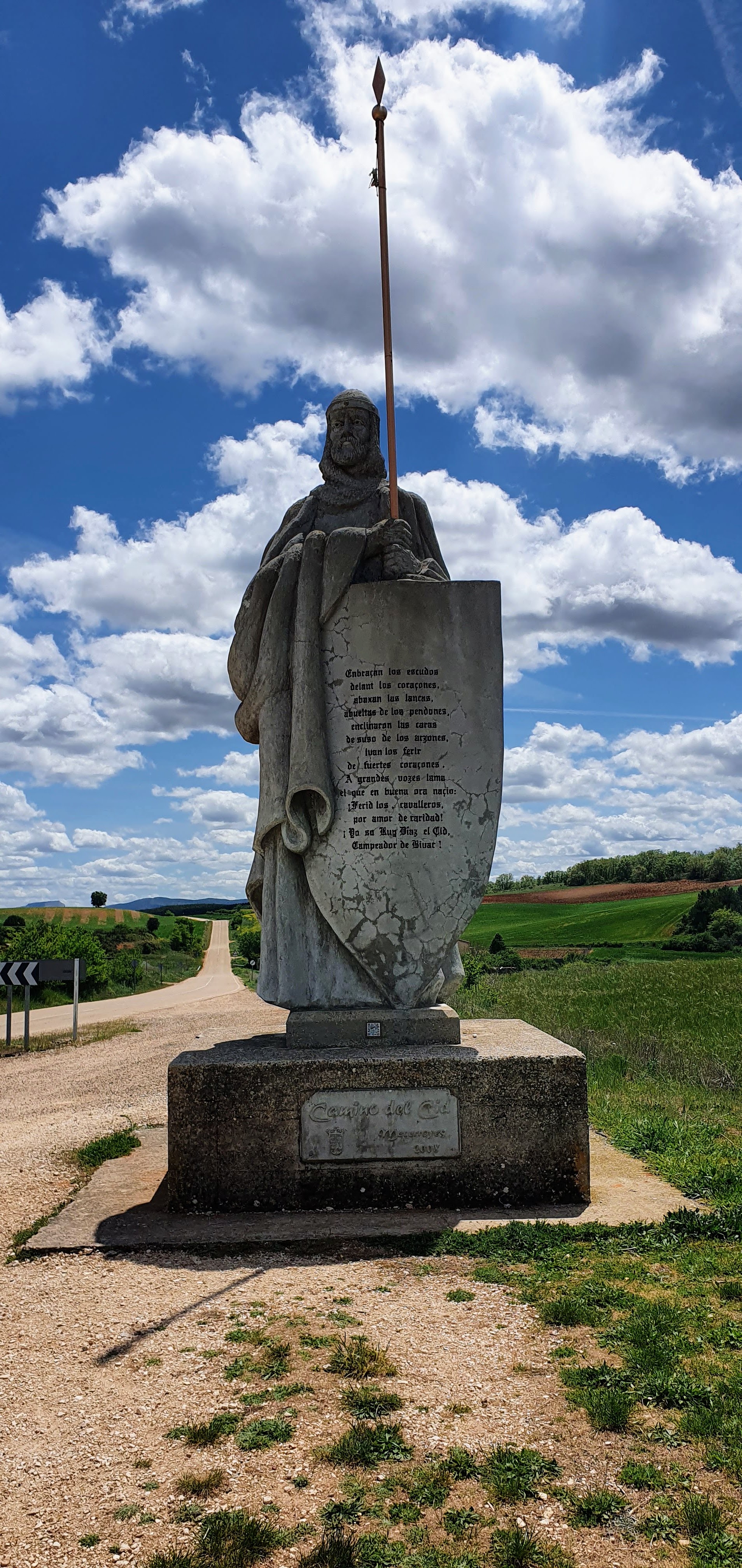 Estatua del Cid Campeador en Mecerreyes