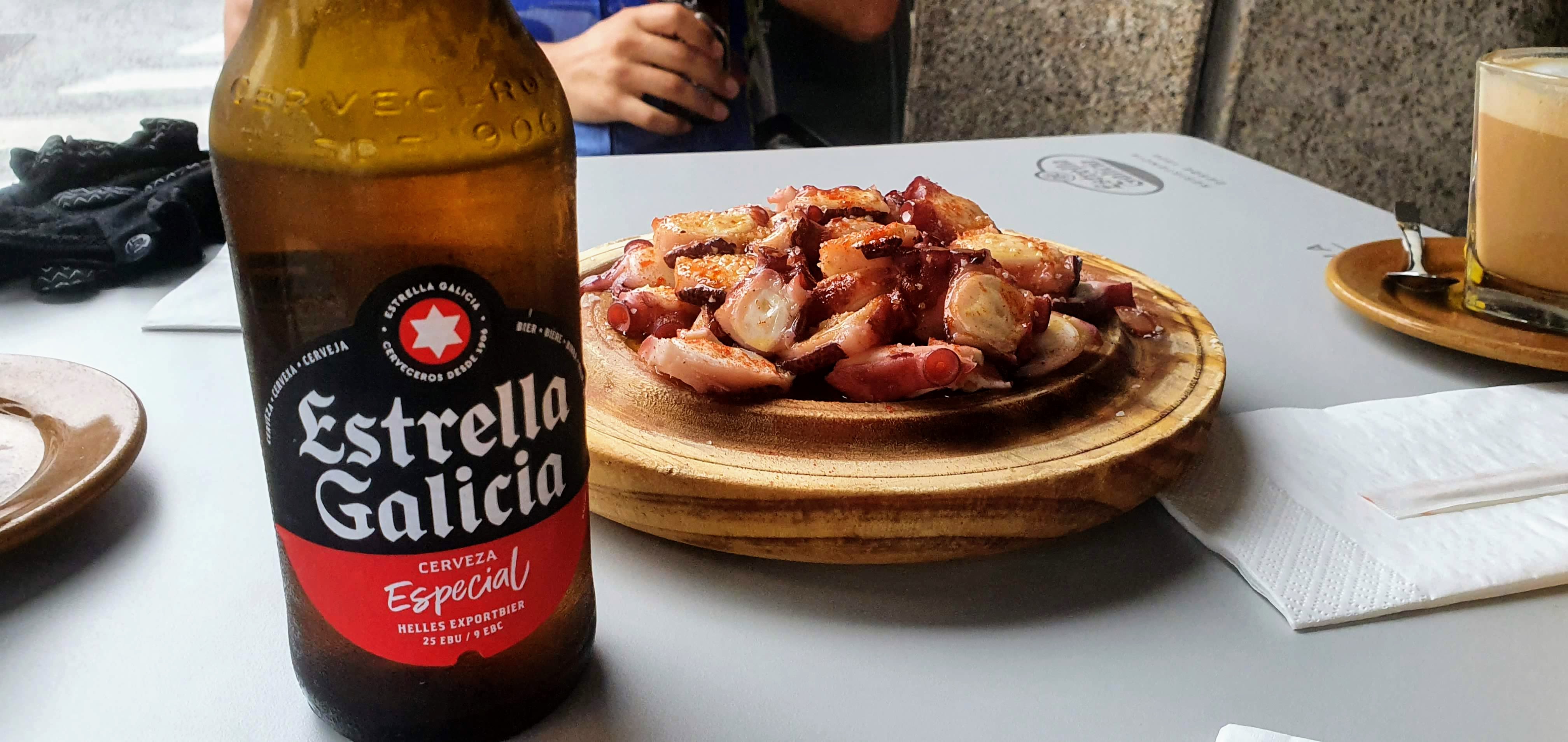 Pulpo en Melide