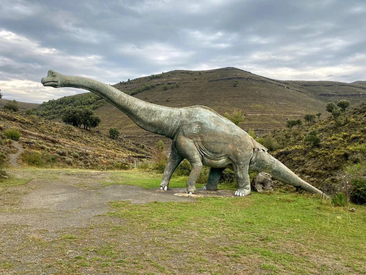 Icnitas de dinosaurio en la Ruta de los Dinosaurios de La Rioja
