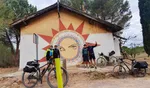 Antigua estación a la salida de Navajas