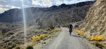 Via Verde de los Ojos Negros en las cercanías de Teruel